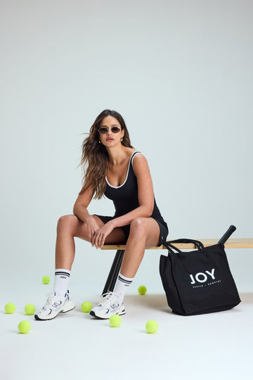 Calcetín Half-Crew White