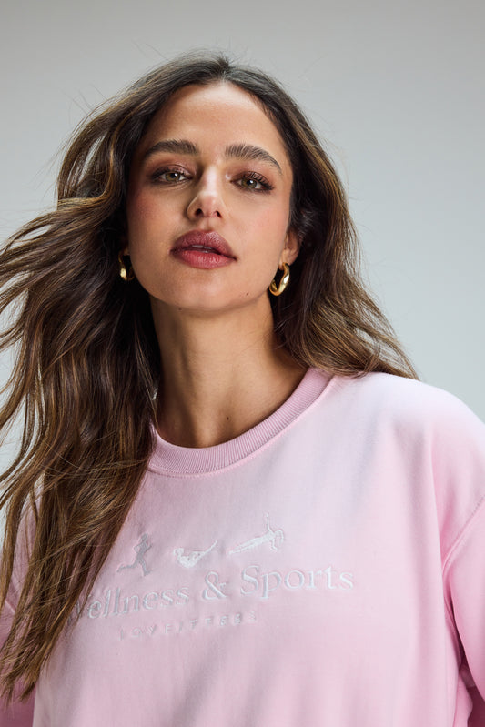 Sweatshirt Wellness & Sports Pink