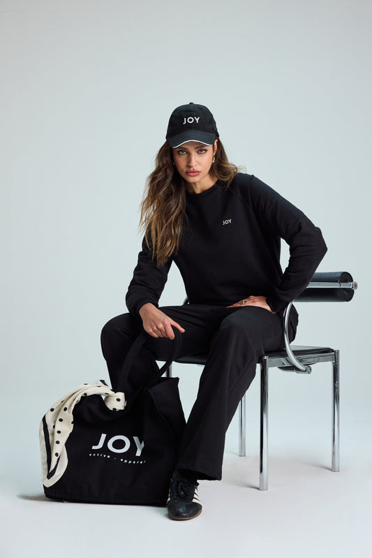 Buzo Recto JOY Negro