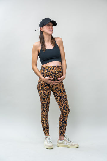 Legging Embarazo Leo Camel