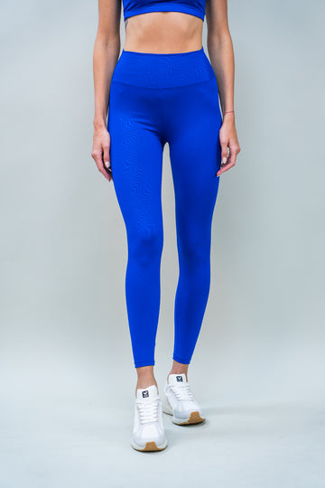 Legging 7/8 HighRise Textura Electric Blue