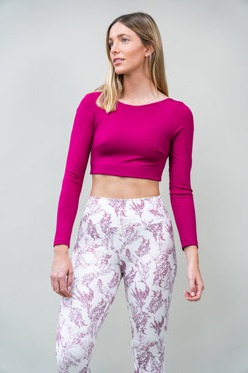 CropTop Manola Cherry