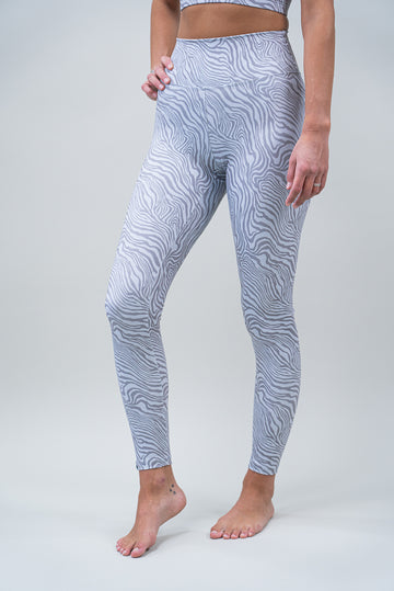 Legging High Rise 7/8 Zebra Sand