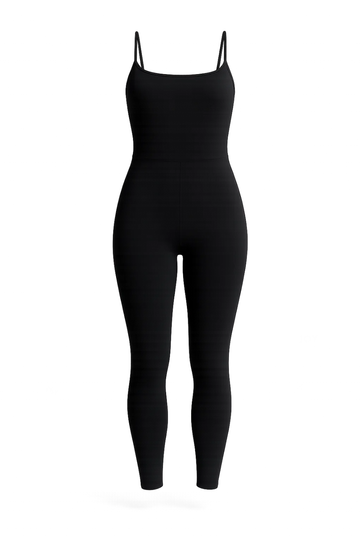 Enterizo tiras ajustables_Negro