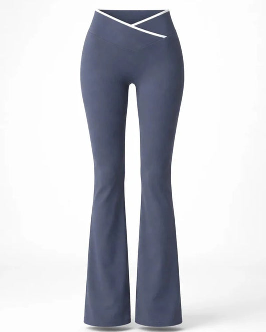 Flair pant pretina cruzada_Gris Line