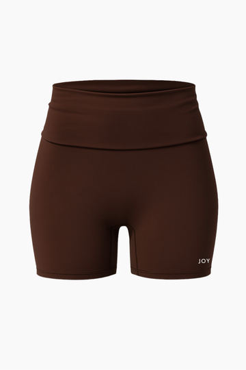 Biker short enfajado_Café