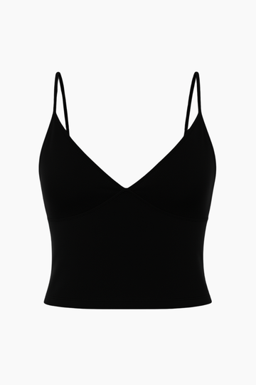 Croptop tiritas ajustables_Negro
