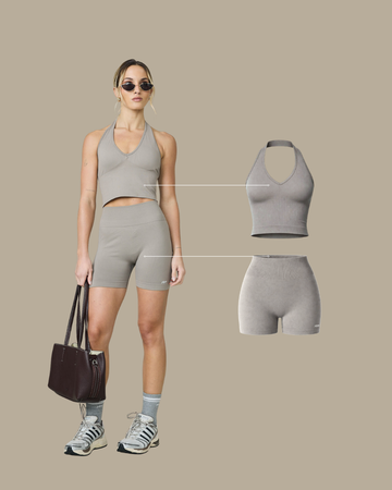 Set Biker_02 Taupe