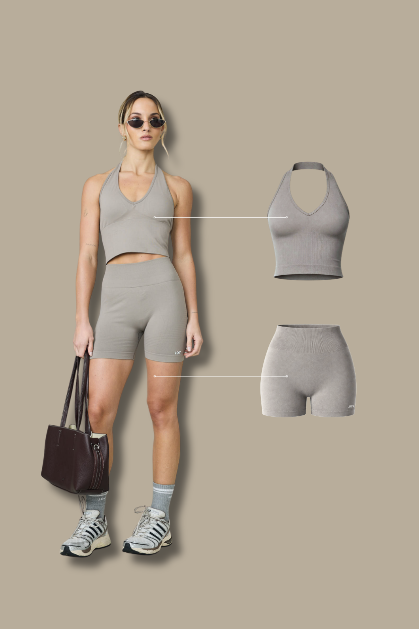 Set Biker_02 Taupe