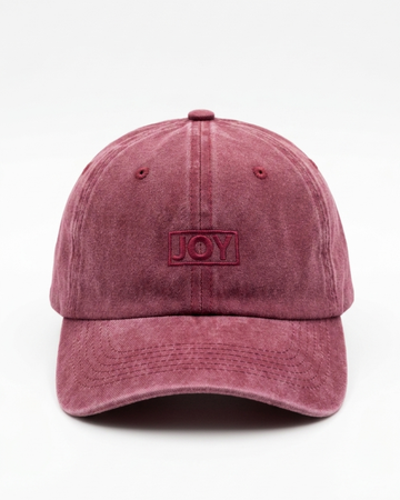Gorra Unicolor Logo_Burdeo
