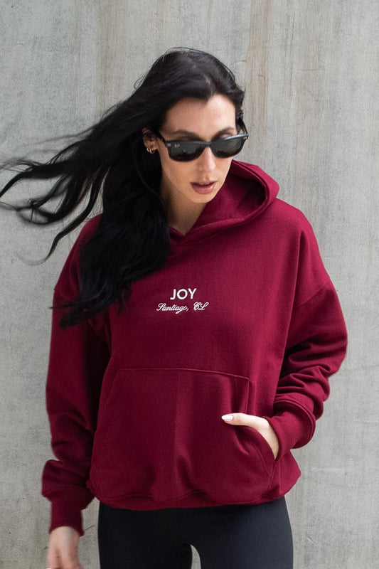 Poleron Hoodie_Burdeo