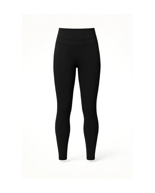 Legging pretina alta reforzada_Negro