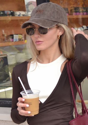 Gorra Unicolor Logo_Cafe