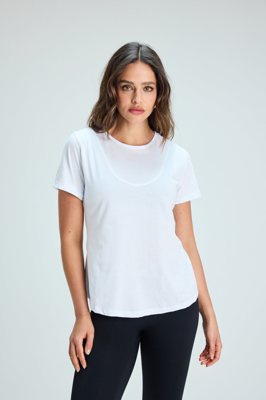 Polera Básica Algodón White