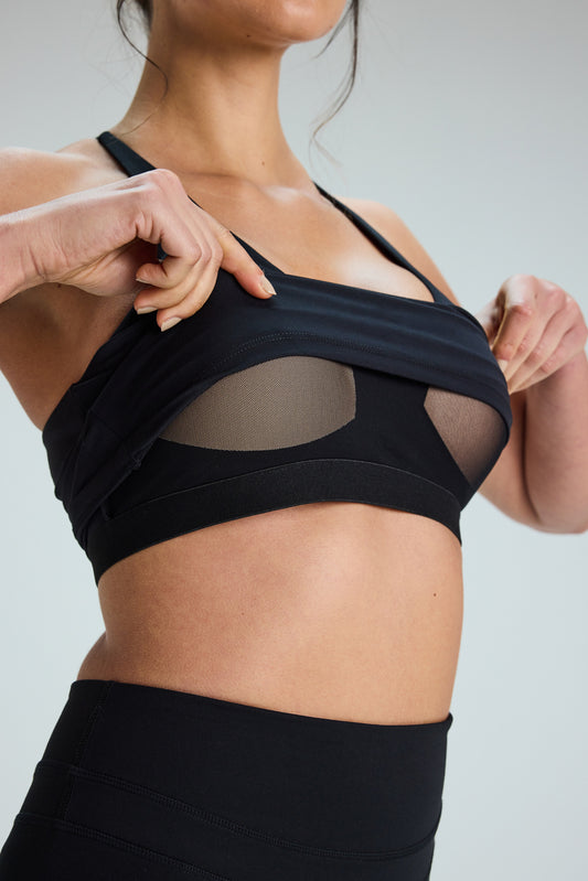 Tank top tirantes regulables copas_Negro