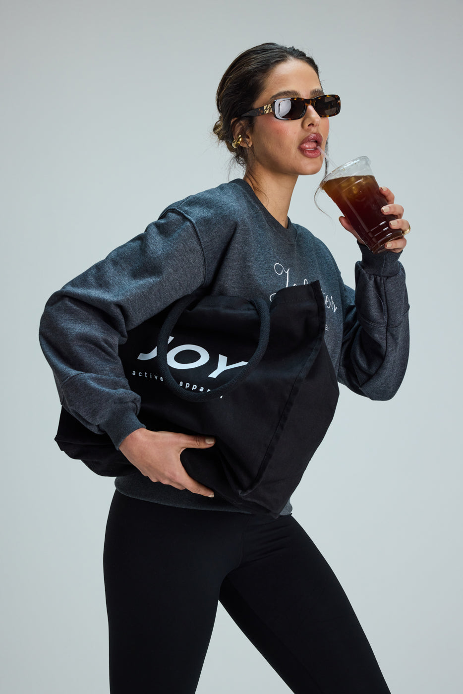Sweatshirt Joyfitters Charcoal