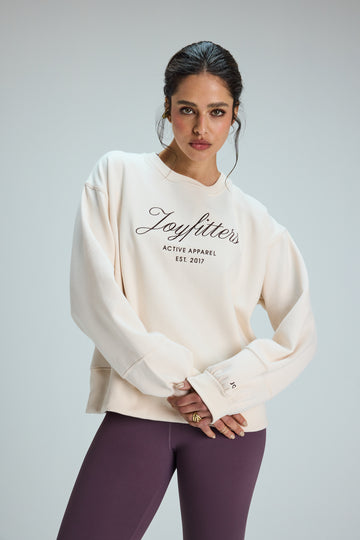 Sweatshirt Joyfitters Cream