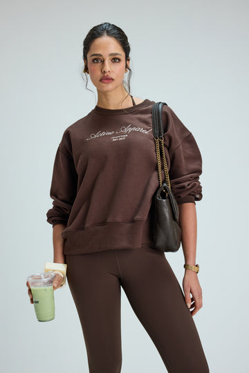 Sweatshirt Active Apparel Espresso