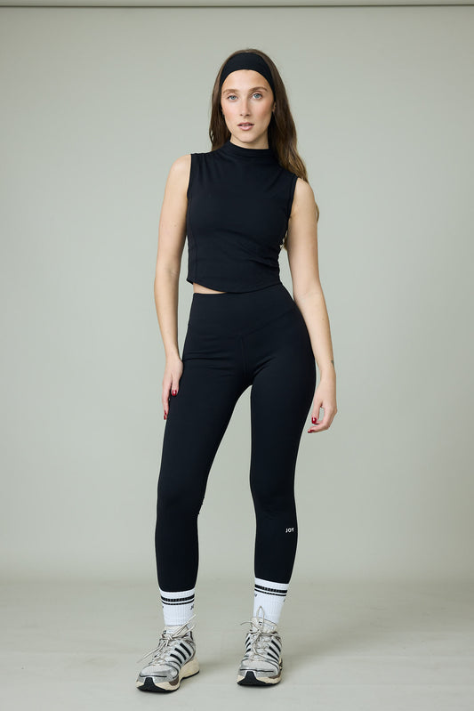 Legging tobillero cintura alta_Negro