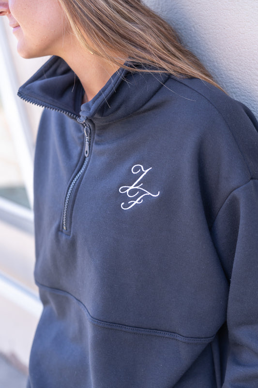 Sweatshirt Zip JF Deep Blue