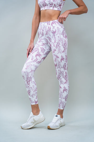 Legging 7/8 HighRise Red Blossom