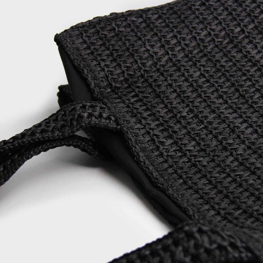 Maxi Shopper Yute Natural_Negro