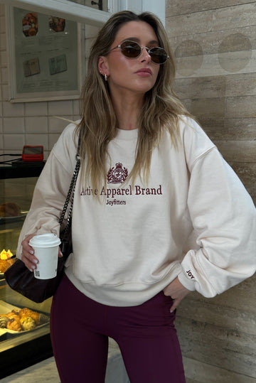 Sweatshirt Insignia Cream
