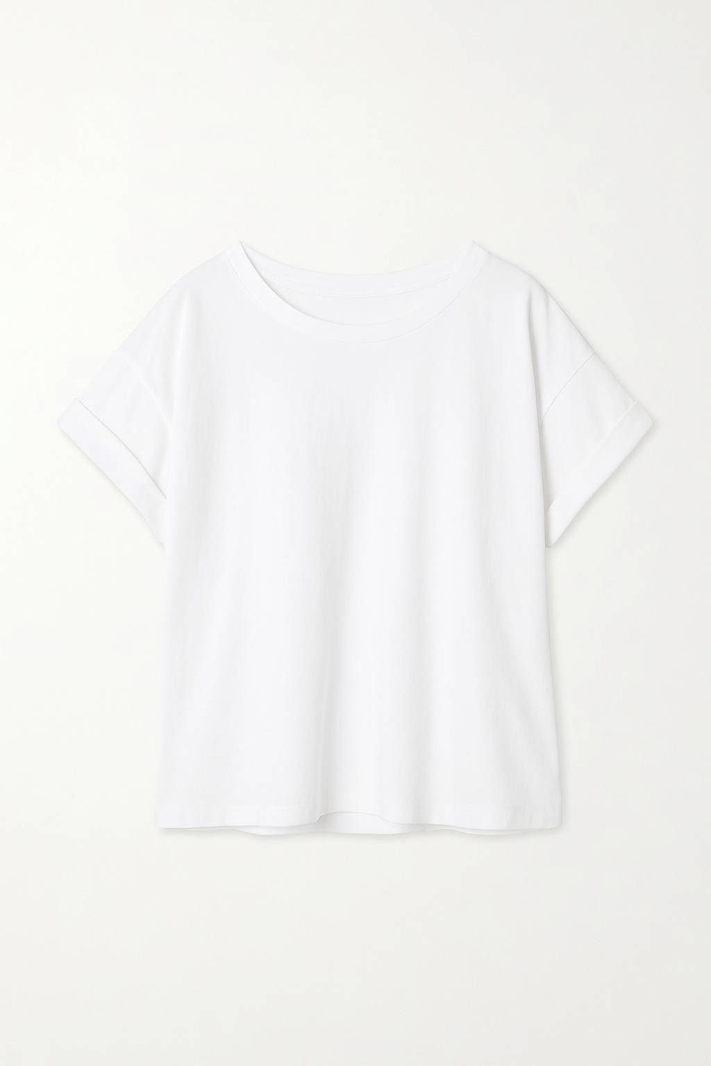 Polera Oversize Algodón_Blanca