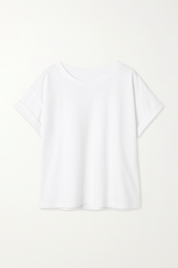 Polera Oversize Algodón_Blanca
