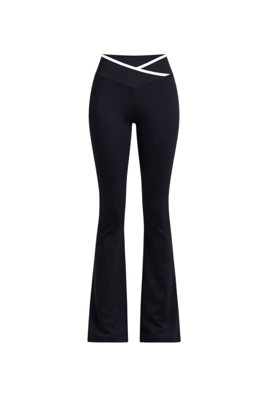 Flair pant pretina cruzada_Negro Line