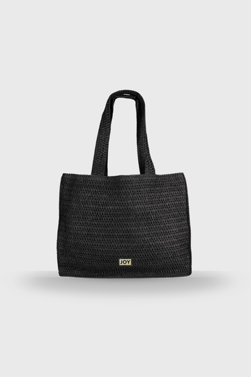 Maxi Shopper Yute Natural_Negro