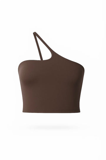 Croptop asimétrico_Cafe