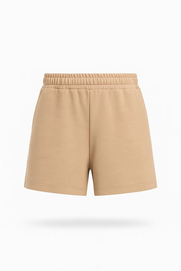 Short Combinado Algodón_Visón