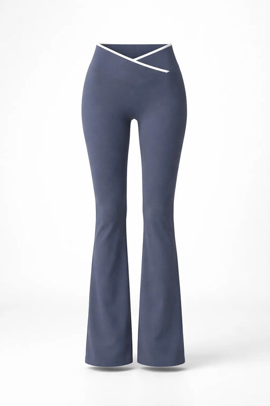 Flair pant pretina cruzada_Gris Line